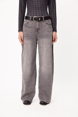 Jean Delhi Gris Washed