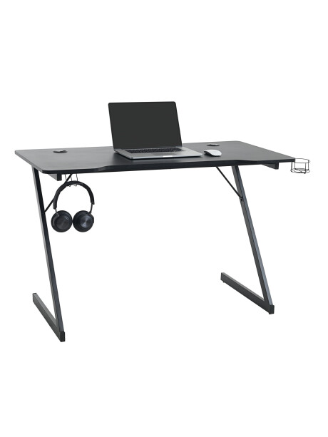 Escritorio gaming HALSTED 60x120 portabeb negro Escritorio gaming HALSTED 60x120 portabeb negro