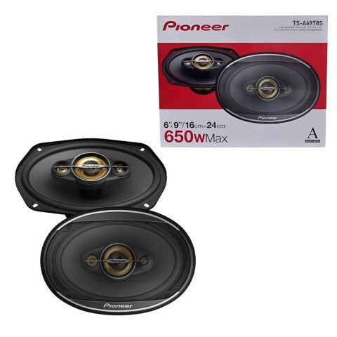 Parlante Pioneer TS-A6978S 6x9" 650W 4 Vías Coaxial para Auto Parlante Pioneer TS-A6978S 6x9" 650W 4 Vías Coaxial para Auto