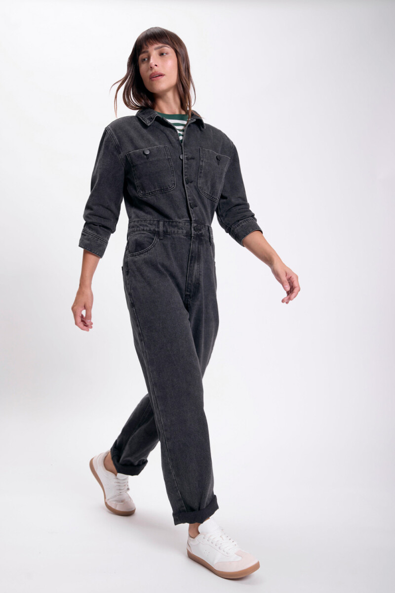 Mono de jean Negro