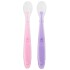 Set x2 cucharas clasicas silicona BUBA rosa violeta