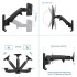 Soporte Brazo Monitor Led De Pared De 17 A 27 Soporte Brazo Monitor Led De Pared De 17 A 27