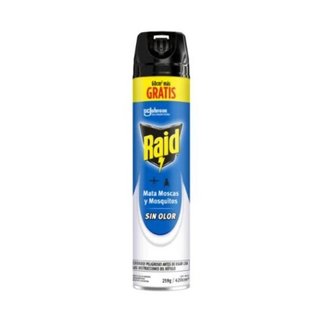Insecticida Raid Aerosol Moscas y Mosquitos sin Olor 001