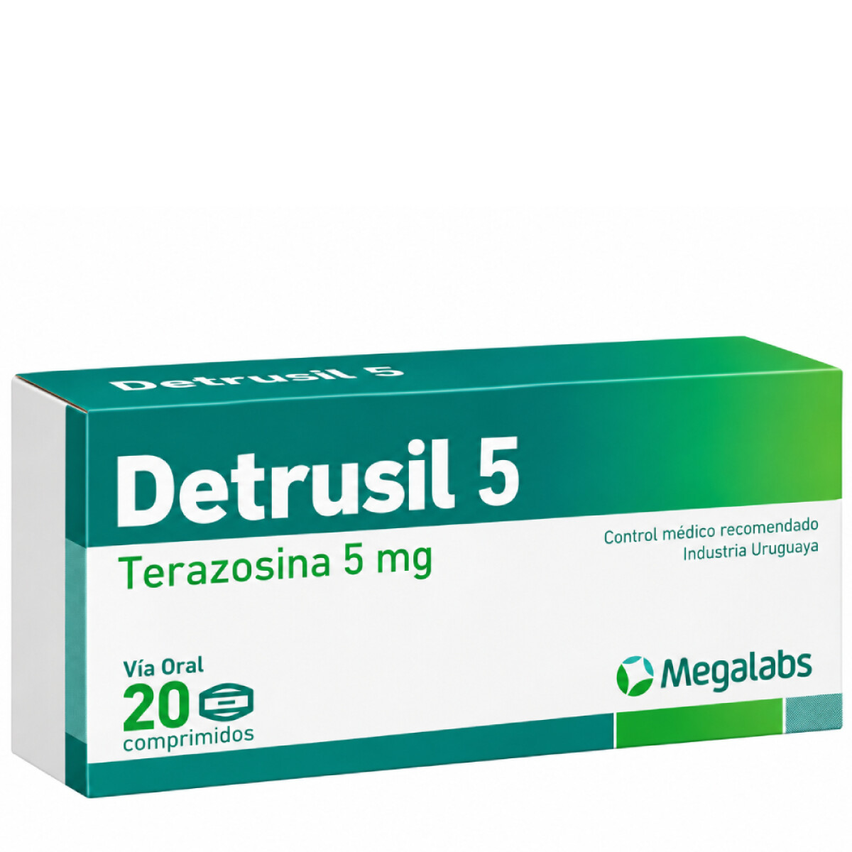 Detrusil 5mg 20 Tabletas 