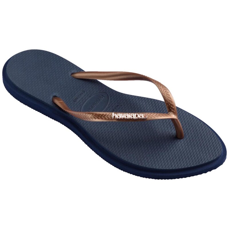 Sandalias Havaianas Slim Point FC Mujer Azul Marino índigo