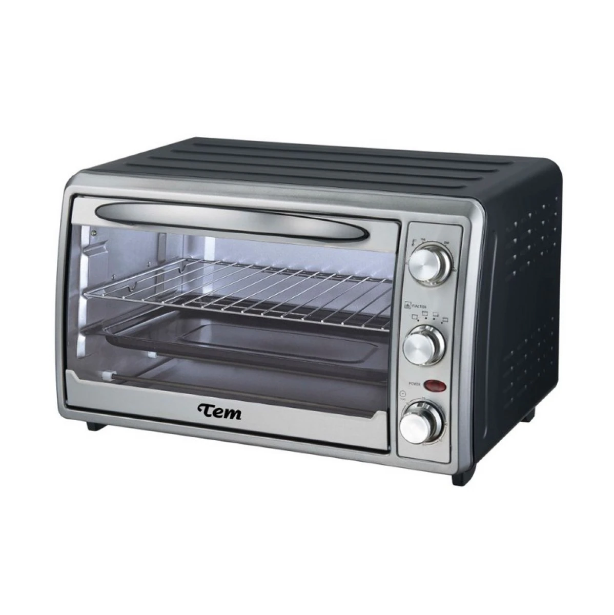 HORNO ELECTRICO TEM 32 LTS. NEGRO 