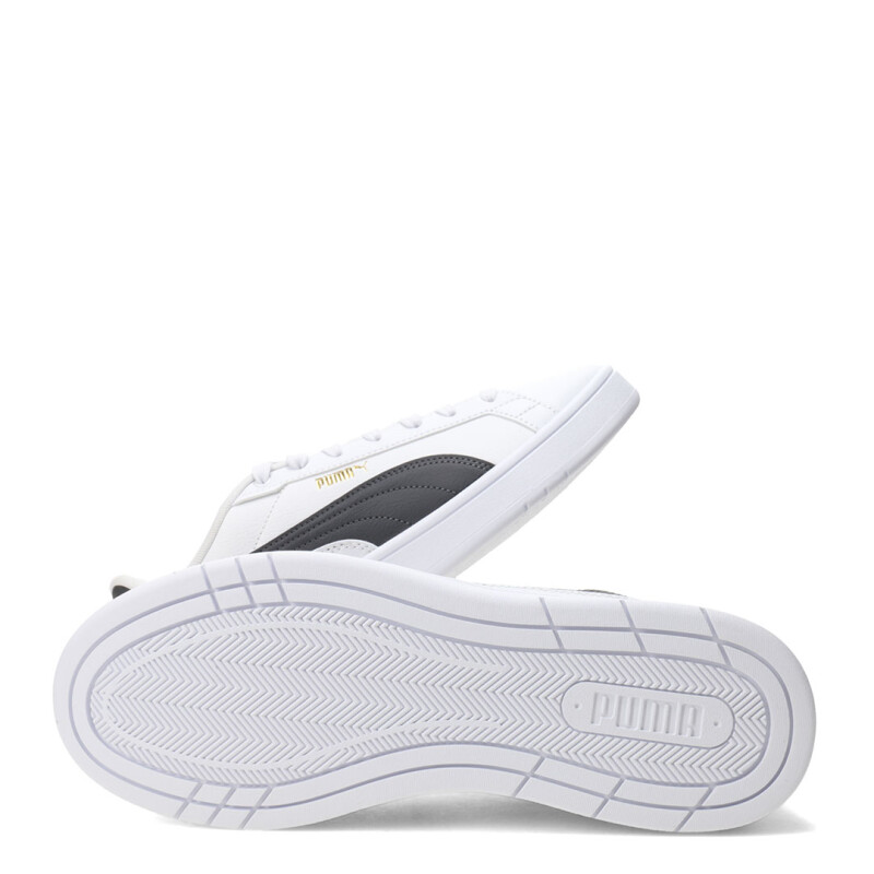 Championes de Hombre Puma Court Classico Blanco - Gris