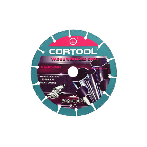 Disco diamantado p/metal c/x-lock 115x5,0x22,23 mm CT1130