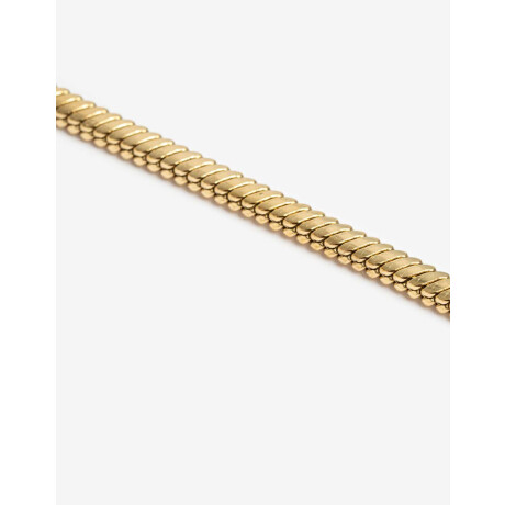 Pulseras Flexibles Metal Dorado