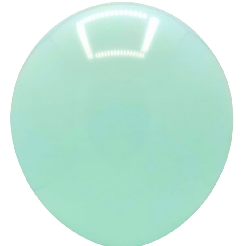 Globos X5 Tamaño R18 Verde Agua Pastel