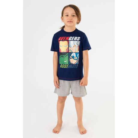 Remera avengers Azul