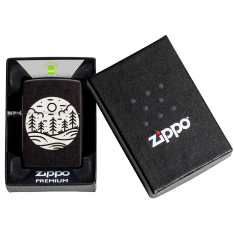 Encendedor Zippo Negro C/diseño 0