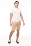 Bermuda corte chino Beige