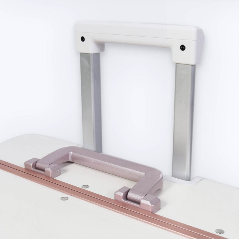 MALETA BLANCA/ROSE 24Pulg Unica