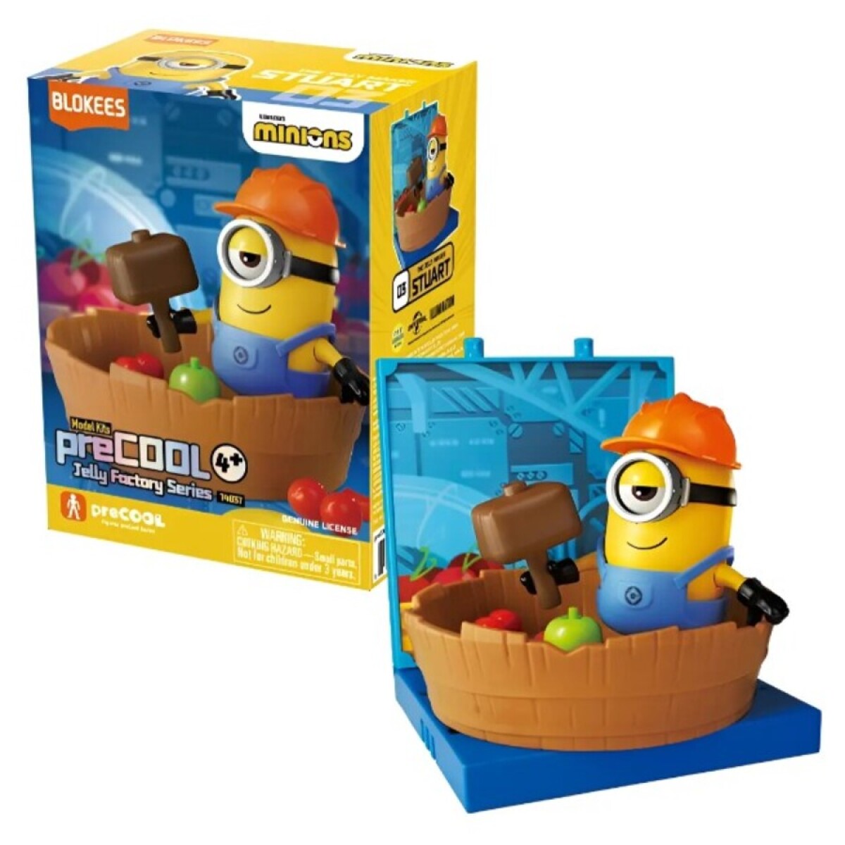 Figura para Armar Blokees Precool Minions 27 Piezas - STUART 