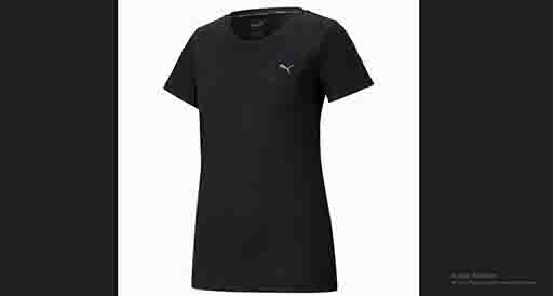 Remera de Mujer Puma Performance Tee - Negro 