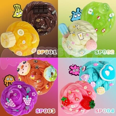 SLIME ARTISTIC PUTTY SLIME STRAW-CARON-DELIGHT