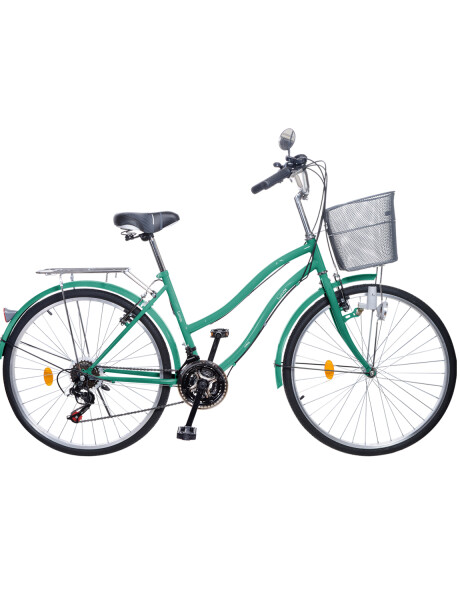 Bicicleta Vintage Rodado 26 y 21 cambios Verde