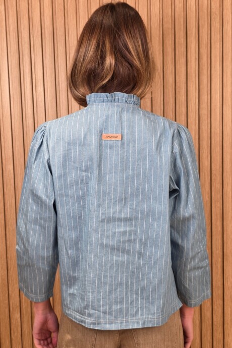 Camisa Carlita Denim Celeste Raya 1
