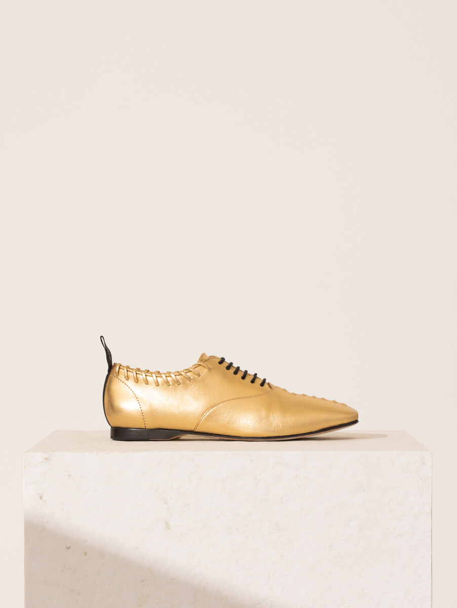 Zapato venecia - Dorado 