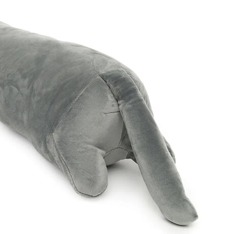 Peluche gatito 70 cm de altura Gris
