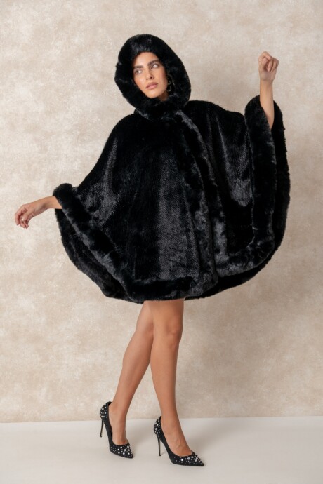 PONCHO GLENDYS Negro