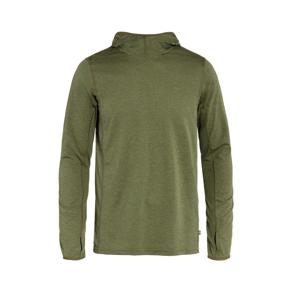Abisko Sun-hoodie - Hombre Green