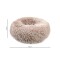 Cama tipo dona para Perro/Gato 60 cm beige