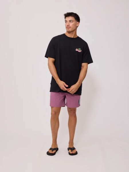 T-SHIRT RUSTY QUIQUE NEGRO