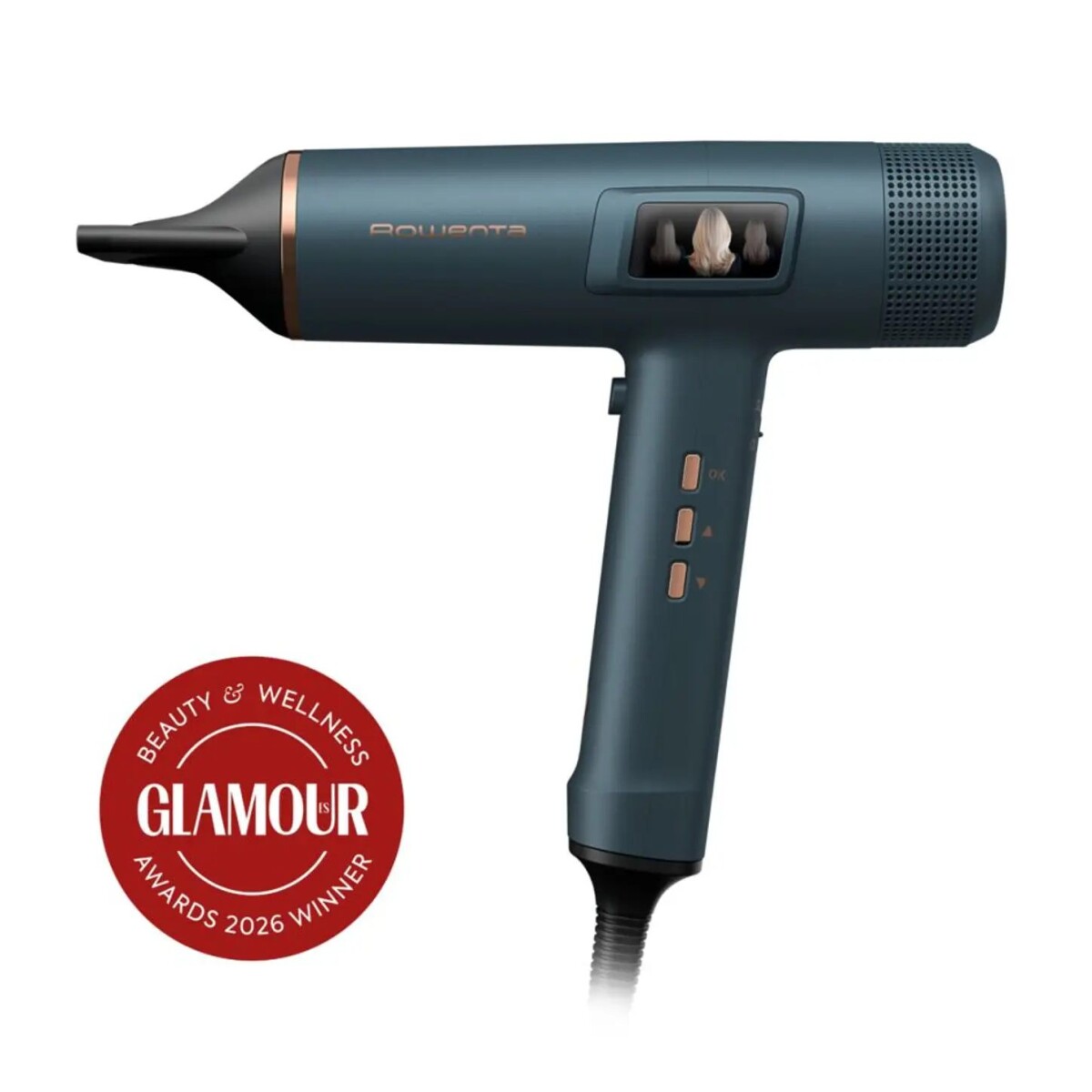 Secador de pelo Maestría For You - con pantalla led y 6 accesorios 