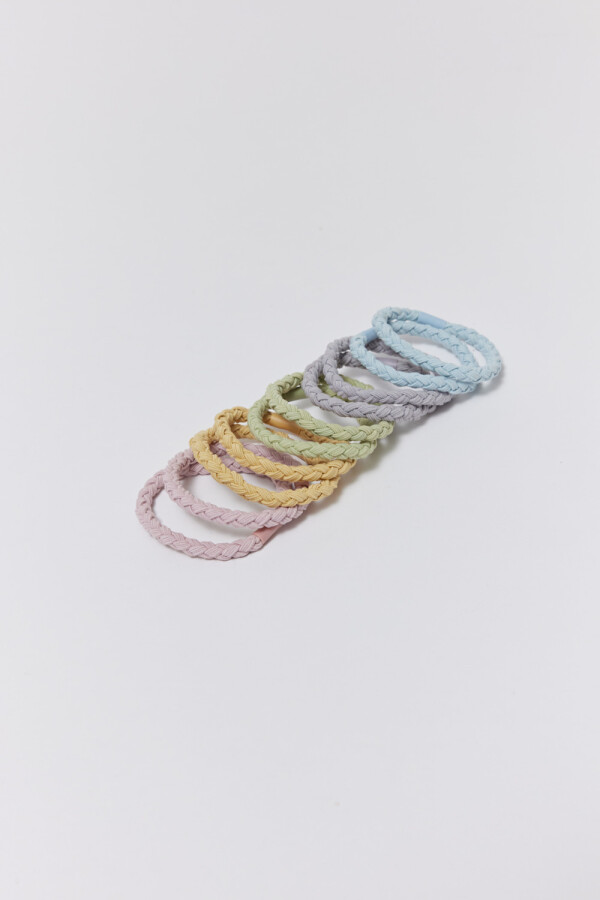 Gomitas trenzadas Colores