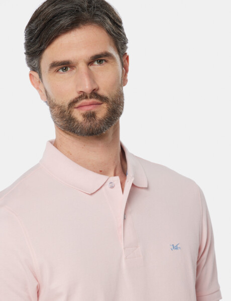 REMERA POLO PIQUE Rosa