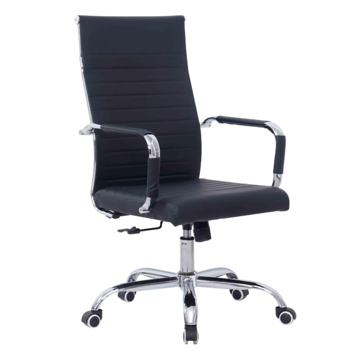 Silla Ooficina Negra Poliuretano ETIMEL 