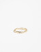Anillos Chicos Strass Anillo Con Strass - Dorado