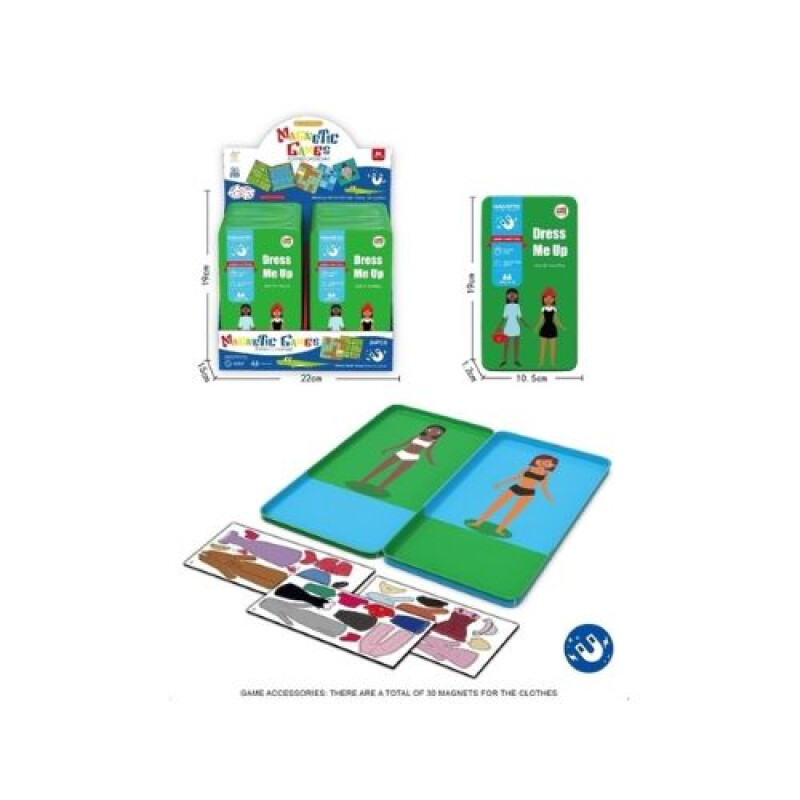 Juego Magnetico Para Llevar Vestir