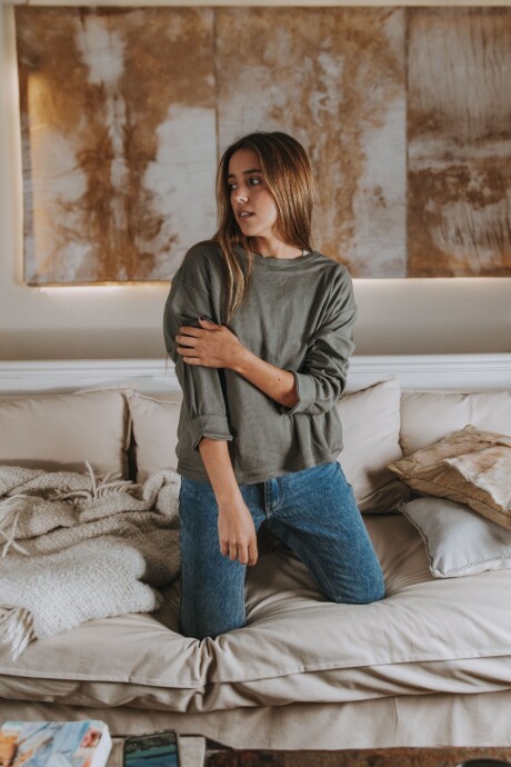 Comfortable T-shirt Verde