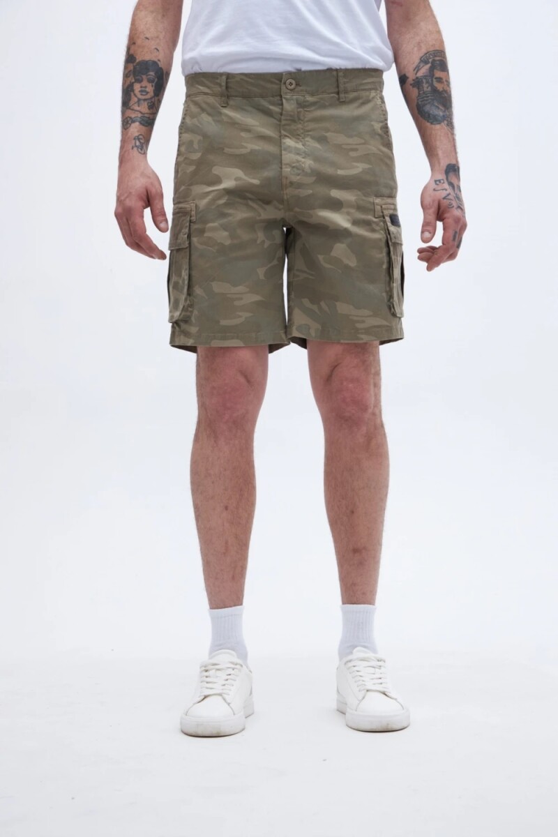 BERMUDA UNIFORM CARMELO - CAMUFLADO 