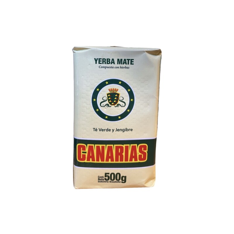 YERBA CANARIAS 500G TE VERDE/JENGIBRE Yerba Canarias 500g Te Verde/jengibre