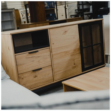 Mueble Aparador RUSTICO Denise 2 Puertas 2 Cajones Madera Maciza Mueble Aparador RUSTICO Denise 2 Puertas 2 Cajones Madera Maciza