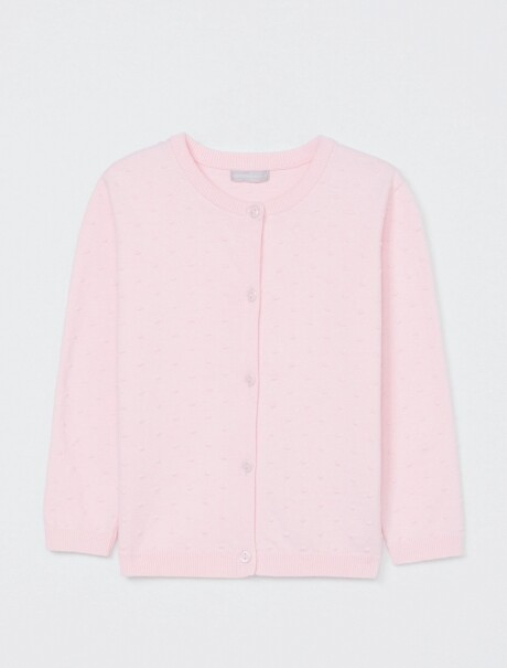 CARDIGAN INFANTIL ROSADO