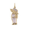 Colgante de oro amarillo 18k y nácar Niño mediano Colgante de oro amarillo 18k y nácar Niño mediano