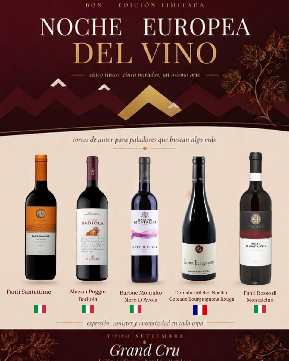Box Noche Europea del Vino 