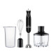 Mixer de Mano 4 en 1 600W | Batidora, Picadora y Batidor | Vaso 800 ml Mixer de Mano 4 en 1 600W | Batidora, Picadora y Batidor | Vaso 800 ml