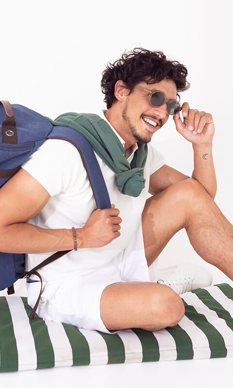 BOLSO MOCHILA FORBES AZUL