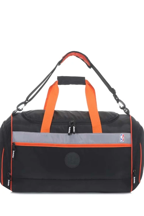 Bolso nylon deportivo Knicks - NBA Naranja y negro