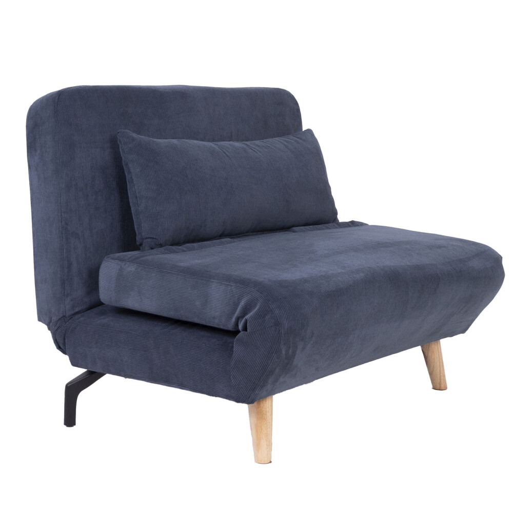 SOFÁ CAMA TELA AZUL LAOS A.MARINO