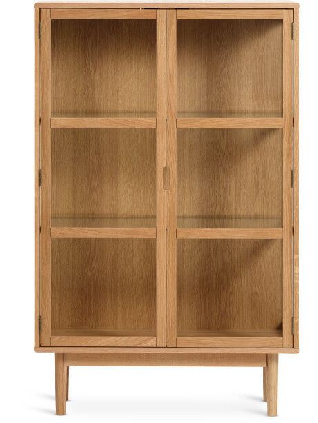 Vitrina VESTERBY baja 2 puertas roble nat Vitrina VESTERBY baja 2 puertas roble nat