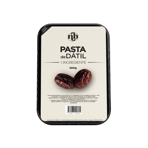 Pasta de Dátil 500g Natural Bars Pasta De Datil 500gr