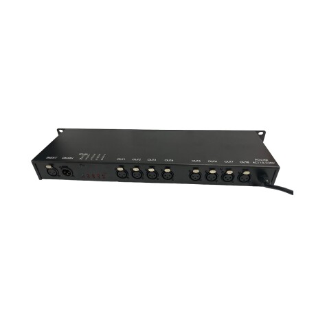 Controlador Splitter Dmx Pr Lighting Junior 1 In 8 Out Controlador Splitter Dmx Pr Lighting Junior 1 In 8 Out