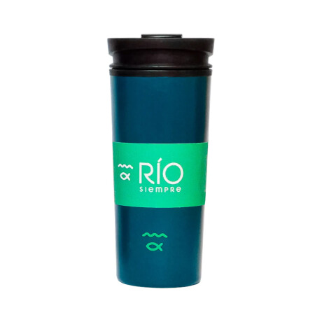 Mug Rio Tapa 450ml Azul